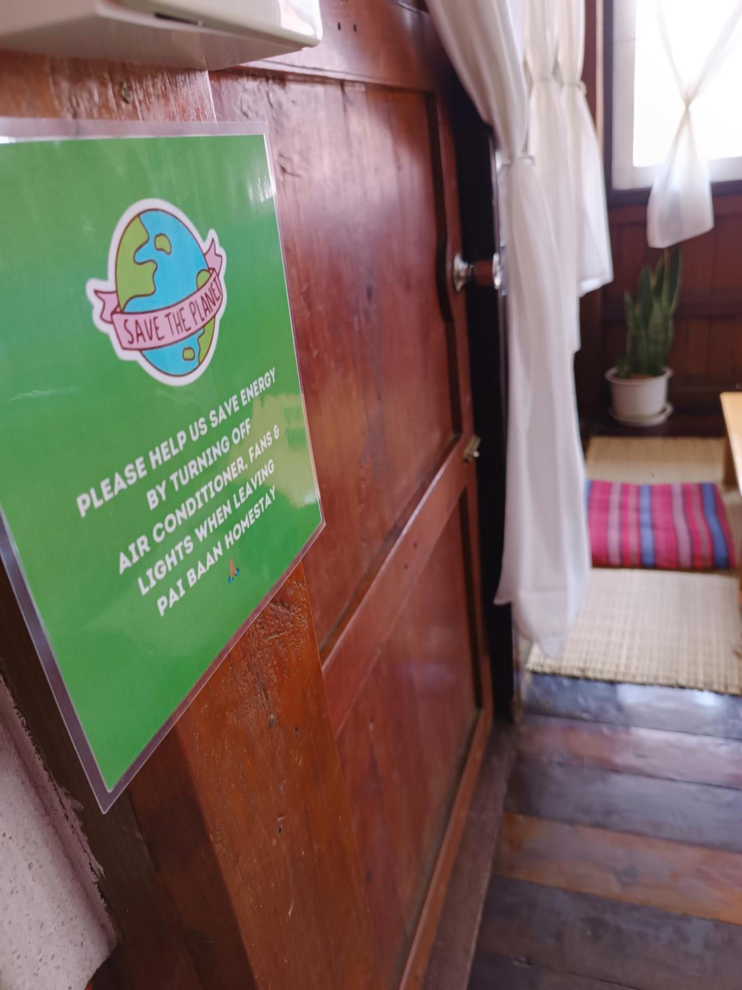 Pai Baan Homestay ปายบ้าน โฮมสเตย์ ถนนคนเดินปาย Exterior foto